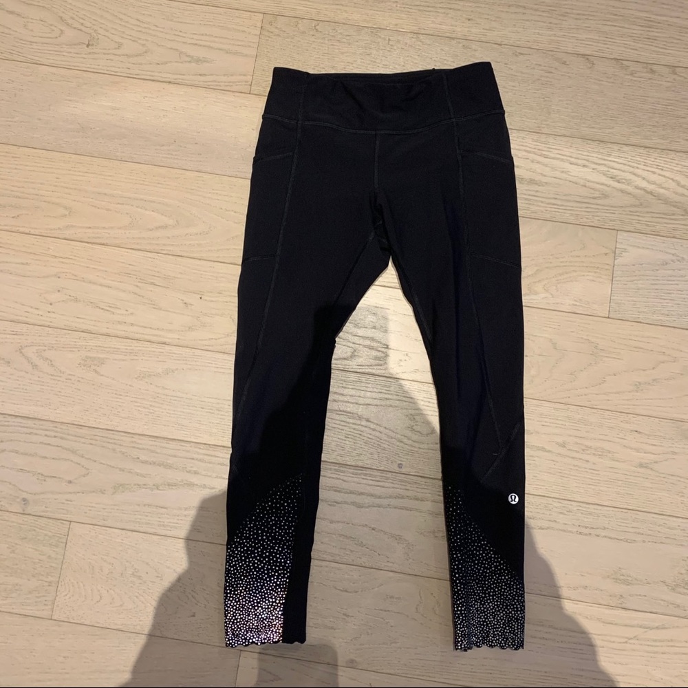 Lululemon tight stuff reflective leggings